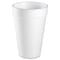 Dart Foam Drink Cups, 16oz, White, PK1000 PK 16J16 - alternate 7